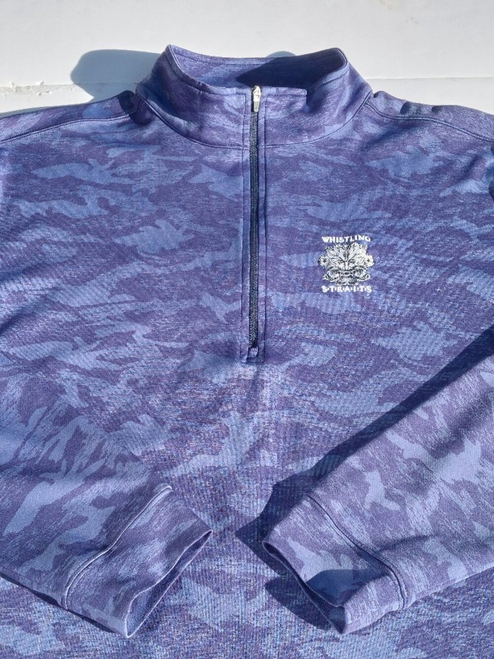 Straight Down Performance 1/2 Zip Golf Pullover Whistling Straits Size XL
